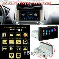 1 Din 7 Bluetooth Car Stereo Radio MP5 Player GPS Wifi RDS DAB TPMS OBD2 DVR