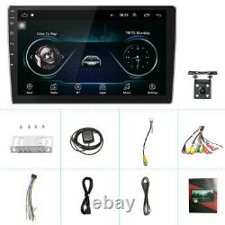 10.1 2DIN Android 9.1 GPS Car Radio Stereo Bluetooth WIFI Touch Screen + Camera