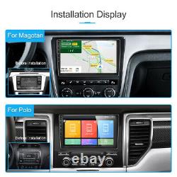 10.1'' Android 9.1 DAB+ Car Stereo Radio BT WIFI Touch Screen GPS MP5 + Camera
