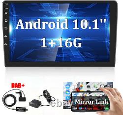 10.1'' Android 9.1 DAB+ Car Stereo Radio Bluetooth WIFI Touch Screen GPS NAV MP5