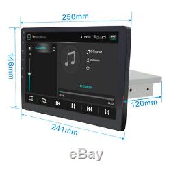 10.1 Single DIN HD Car Stereo Radio MP5 Player 2+32G BT Mirror Link GPS DAB OBD