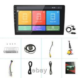10.1 inch Android 9.1 2 DIN DAB+ Car Stereo Player GPS Sat Nav WiFi Radio 1G+16G