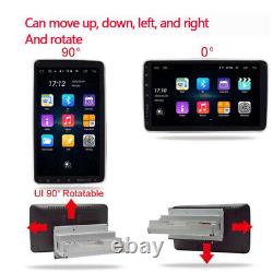 10.1In Android9.1 Car Radio Stereo 1 Din Head Unit GPS Nav Bluetooth Wifi WithCam