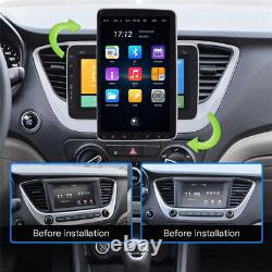 10.1In Android9.1 Car Radio Stereo 1 Din Head Unit GPS Nav Bluetooth Wifi WithCam