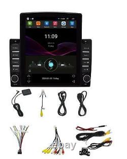 10.1In Single Din Car Stereo Radio MP5 Player Android8.1 GPS SAT NAV BT Wif Cam
