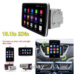 10.1in 2Din Car Radio Stereo MP5 Player GPS Navigation SAT NAV Bluetooth Android