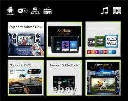 10.1in 2Din Car Stereo Radio WiFi FM Player Android9.1 GPS Sat Navi +Rear Camera