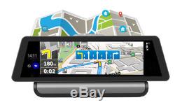 10-Inch WIFI Bluetooth FM ADAS Android 5.1 IPS 4G ADAS Dashboard Recorder GPS
