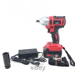 100-240V 360 (n. M) 7800Ah Rechargeable Brushless Electric Wrench Impact wrench