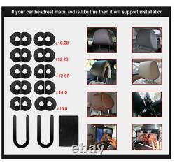 1080P 10.1in Car Headrest Monitor Bluetooth Touch WIFI FM USB HDMI Mirror Link
