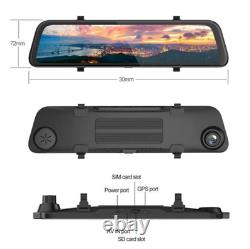 11.66in 32G Car 4G Android 8.1 Back Mirror DVR Dash Cam GPS WIFI Night Vision
