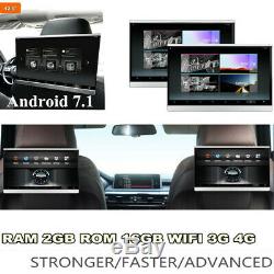 12.5 Android 7.1 WIFI / Bluetooth Headrest Rear Seat Monitors HDMI 2GB + 16GB