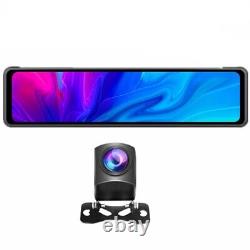 12in Car DVR Video Recorder Wifi Dash Cam Rearview Mirror Carplay Android Auto