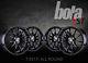 17 inch BOLA VST 4x114.3 BLACK 4 stud Honda Dodge alloy wheels