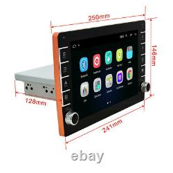 1Din 9in Android 8.1 Car Stereo Radio MP5 Player Bluetooth GPS WIFI FM +Camera
