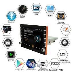 1Din 9in Android 8.1 Car Stereo Radio MP5 Player Bluetooth GPS WIFI FM +Camera