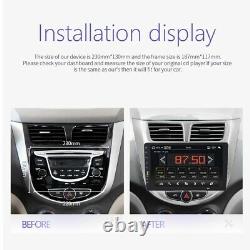 1Din 9in Touch Screen Car FM Stereo Radio MP5 Player +12LED Dynamic Track Camera