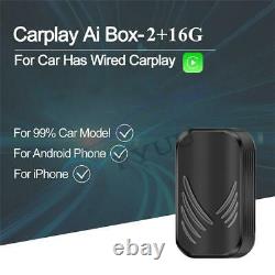 1x 2+16GB Android 7.0 Car Multimedia Player Carplay Ai Box Wireless Mirror Link