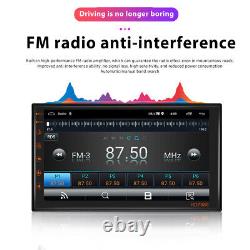 2+16GB 7 Double 2Din Android11 Car Stereo Radio GPS Sat Navi BT FM RDS Wifi DVR