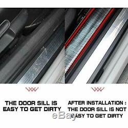 2,65 / M 3 Meter Carbon Roll Self Adhesive Door Sill for Many Vehicles