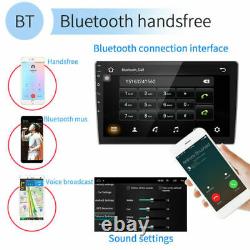 2 DIN 10.1'' Android 9.1 Car Radio Stereo DAB+ GPS WIFI Bluetooth USB MP5 Player