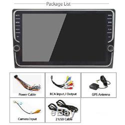 2 DIN 8inch Ultra Thin Car Stereo Radio GPS Navi BT WiFi 3G 4G DAB withKnob Button