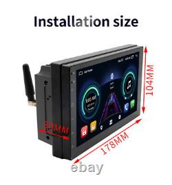 2 Din 7in Car MP5 Player Android 10.1 GPS SAT NAV Bluetooth WIFI Stereo Radio