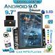 2 Din 9.7 Android 9.1 Car Stereo Radio FM Bluetooth Mirror Link GPS Navi WIFI