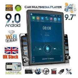2 Din 9.7 inch Android 9.1 Car Stereo Radio Vertical GPS BT WIFI FM MP5 Player