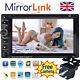 2DIN 6.2inch Car Stereo Radio CD DVD Player Bluetooth AUX Mirror Link+LED Camera