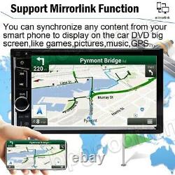 2DIN 6.2inch Car Stereo Radio DVD CD Player Bluetooth MP3 For Audi Alfa Romeo