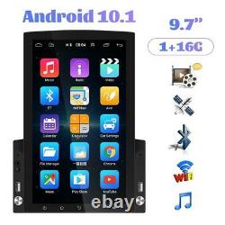 2DIN 9.7in Android 10.0 Car Bluetooth GPS Stereo FM Radio WIFI Multimedia Player
