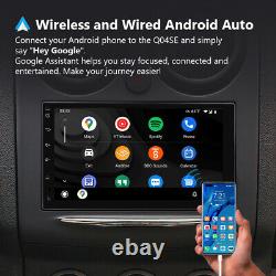 2DIN Android 10 8-Core Car Stereo 7 Head Unit Sat Nav DAB+ Radio CarPlay USB SD