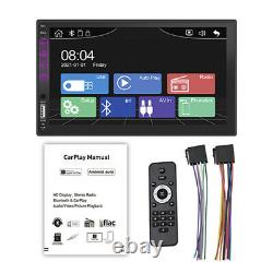 2Din 7in Car Stereo Radio Bluetooth USB AUX TF IOS/Android MirrorLink MP5 Player