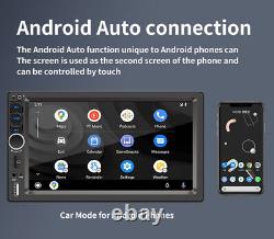 2Din Car Stereo Radio 7 Bluetooth USB AUX Android Auto/Apple Carplay MP5 Player
