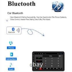 2x 10.1in HD LCD Screen Car Headrest Monitor Multimedia Player BT FM Mirror Link