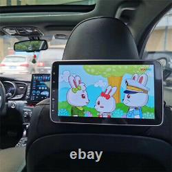 2x 10.1in HD LCD Screen Car Headrest Monitor Multimedia Player BT FM Mirror Link