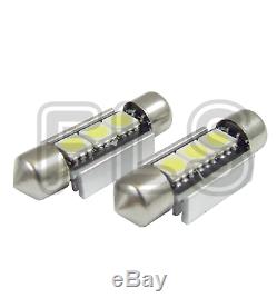 2x 31mm CANBUS WHITE LIGHT 3 LED LICENCE NUMBER PLATE / INTERIOR BULBS WSF-NSN1