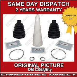 2x DRIVESHAFT FIT FOR A NISSAN CV JOINT BOOT KIT CONE BRAND NEW