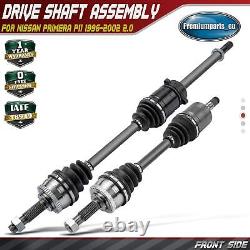 2x Drive Shaft Front Left Right for Nissan Primera P11 1996-2002 2.0 391002F210