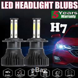 2x H7 LED Headlight Bulbs Kit For Vauxhall Astra MK4 2.2 H J Vectra C Insignia