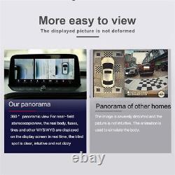 360° View Car DVR Parking 3D Panoramic View Rearview Camera System &4 Camera