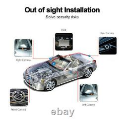 360Degree Surround Bird View System Panoramic View Car Cameras 4-CH DVR Recorder