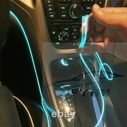 3W64Colors Car Atmosphere Light Lamp APP Control DIY Soft Refit Optic Fiber Band