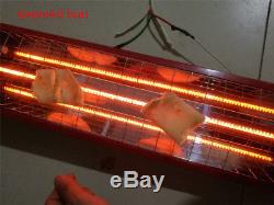 4 x Spray/Baking booth Infrared Carbon Fiber Paint Curing heating Lamp 1000W