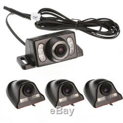 4CH AHD Car Bus Mobile DVR 4G Wireless GPS Realtime Monitor+4 Waterproof Cameras