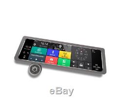 4G 10'' Touch IPS GPS Navitation Dual Lens DVR Recorder Camera Andorid Bluetooth