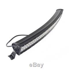 54312w Curved Led Light Bar For Offroad Truck Pickup Rv Utv Trailer Tractor 4wd