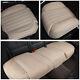5D Surround Car Seat Cushion Cover PU Leather Pad Mat 3Pcs Front Rear Full Set