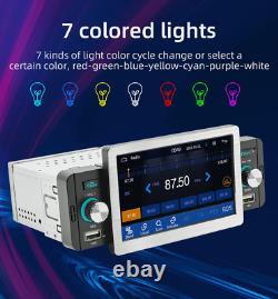 5in 1 DIN Car Stereo MP5 Player Radio Bluetooth Hands Free USB FM Receiver Audio